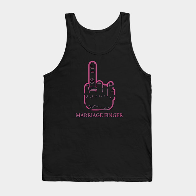 Marriage finger Tank Top by tirani16